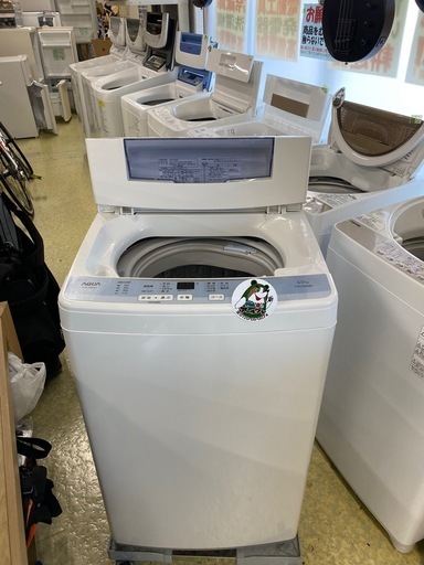 ‍❄️\n入荷！【キレイ目!洗濯機】AQUA ６kg 2016年製【洗濯機･冷蔵庫 高価買取アールワン田川】
