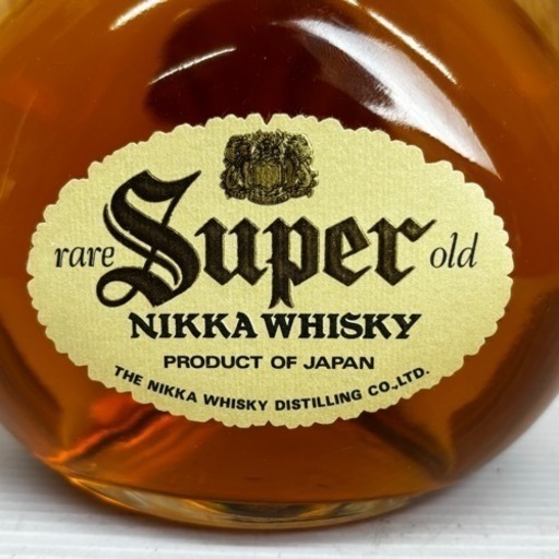 s0913606 未開封 揮発あり Super old NIKKA WHISKY スーパーオールド