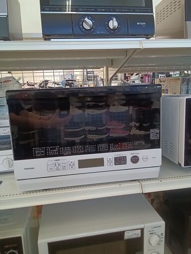 ★ジモティ割あり★ TOSHIBA 電子レンジ  18年製 動作確認／クリーニング済み TK3047
