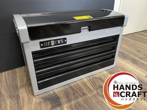 【未使用品】ネプロス 60Psツールセット NTX759C 差込角9.5sq ネプロス専用カラー工具箱 ハイグレードな工具60点セット