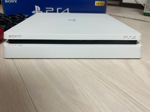 動作確認済／初期化済　PlayStation4  CUH-2100A    500GB  GlacierWhite