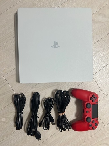 動作確認済／初期化済　PlayStation4  CUH-2100A    500GB  GlacierWhite