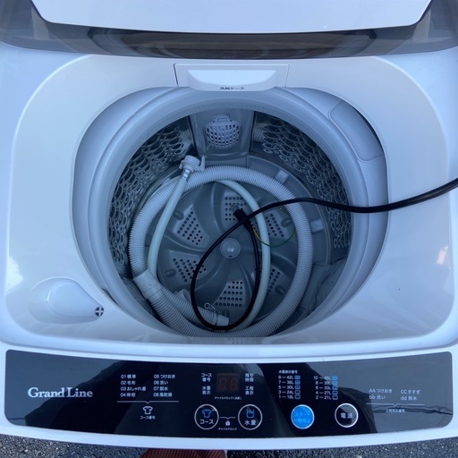 グランドライン 2022年製 5kg 洗濯機 WM01A-50WT
