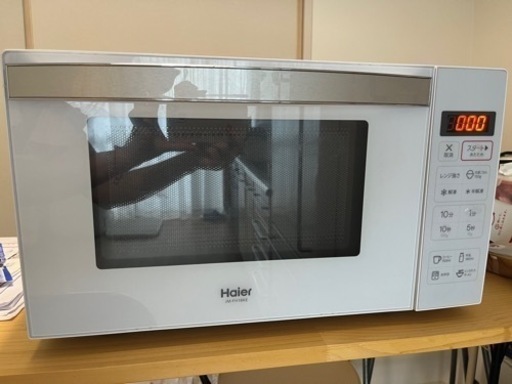 【美品】電子レンジ　フラットテーブル