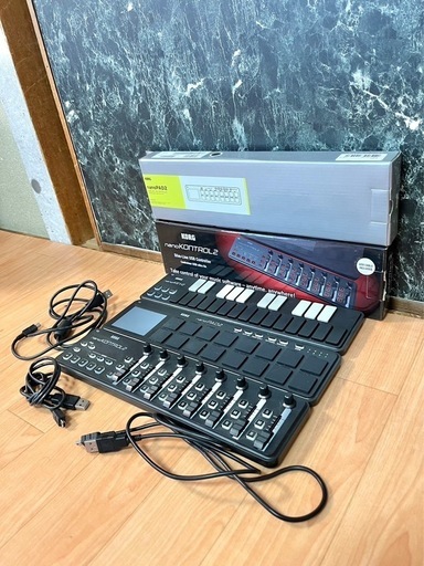 本日限定 KORG nanoSERIES2 MIDIキーボード・コントローラー・パッド 3点セット