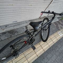 美品☆Blue Point[ブルーポイント]700c クロスバイク 6speed/ブラック