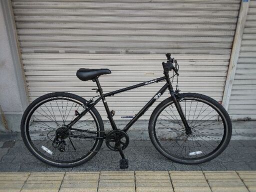 美品☆Blue Point[ブルーポイント]700c クロスバイク 6speed/ブラック