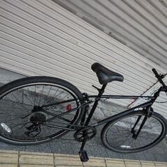 美品☆Blue Point[ブルーポイント]700c クロスバイク 6speed/ブラック