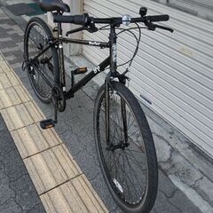 美品☆Blue Point[ブルーポイント]700c クロスバイク 6speed/ブラック