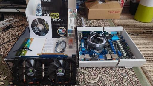 core i7 2600K+マザー+GPU560ti セット
