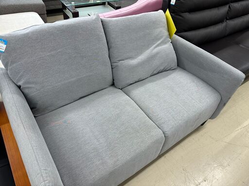 ジモティ来店特価!! 2人掛けソファー イケア グレー J-0941 【公式通販