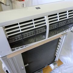 SHARP ルームエアコン プラズマクラスター おもに8畳用室内機AY-H25D/室外機AU-H25DY 2018年製　