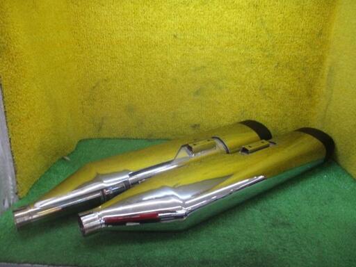 【バイクパーツ】VANCE\u0026HINES（ﾊﾞﾝｽ\u0026ﾊｲﾝｽﾞ） ﾓﾝｽﾀｰｵｰﾊﾞﾙﾏﾌﾗｰ ﾃｰﾙｴﾝﾄﾌﾞﾗｯｸ ﾞ刻印:D720RC,D721RC