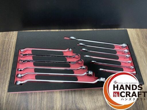 【未使用品】ネプロス めがねレンチ×6 コンビネーションレンチ×6 12本セット