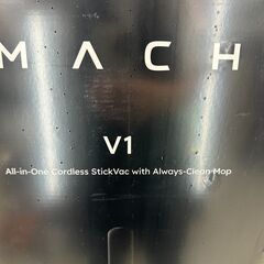【値下げしました。】ジモティ来店特価!!　コードレス水拭き掃除機　MACH　V1　　J-0955