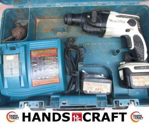makita マキタ HR162D ハンマドリル ジャンク 部品取り 14.4V 現状品 パワー弱 バッテリー放電あり  【ハンズクラフト宜野湾店】