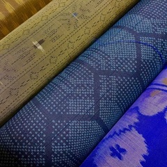 反物　　紬　銘仙　縮緬など　7本　　近日処分