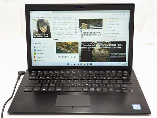 激安 中古ノートパソコン 第7世代i5 8GB 高速SSD256 Windows11 13.3型 SONY VJPG11C11N 無線 Bluetooth カメラ Office 即使用可 保証付