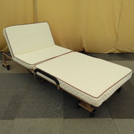 ≪大特価！≫ 折りたたみベッド マットレス付き 80000868