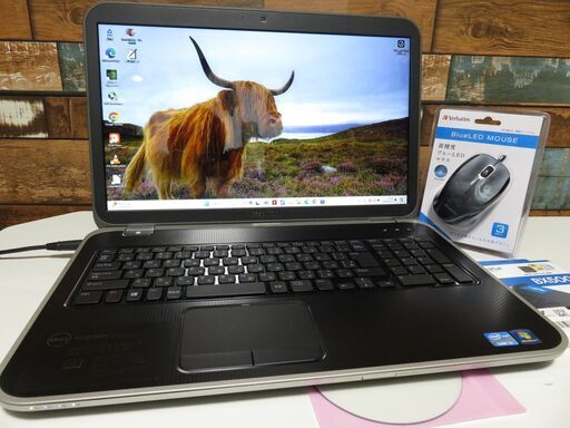 超美品！限定1台◇ゲーミングノートPC◇最新windows11搭載◇快適！高速起動\u0026webカメラ付き◇年賀状作成OK◇爆速新品SSD+高性能core i5+GT650M◇DELL inspiron 7720/メモリ8GB/office/無線LAN/17.3型ワイド/N003