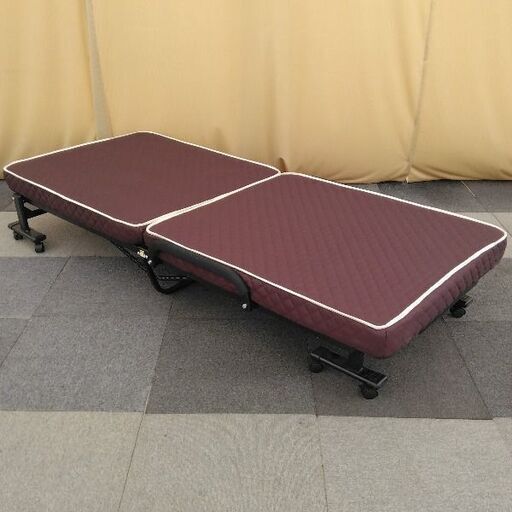 ≪限定価格！≫ 折りたたみベッド マットレス付き 80000844
