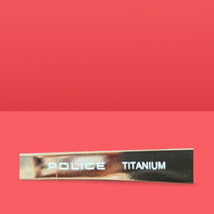 【新品未使用美品】メガネフレーム POLICE TITANIUM VPL976J NK SV167AS-ECC COL0568 54□16-142 ブラック 黒