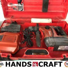 ✨ヒルティ 中古 TE6-A36-AVR ハンマドリル ﾊﾞｯﾃﾘｰ×2 充電器✨うるま市田場