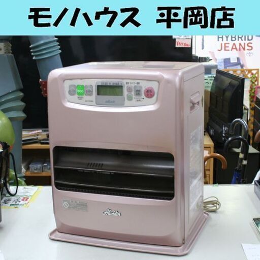 ファンヒーター 2013年製 Aladdin AKF-P328N ピンク系 タンク容量4L 木造～9畳 コンクリート～12畳 石油ストーブ 石油ファンヒーター 札幌市 清田区 平岡