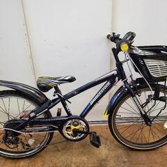 B457 子供自転車★BRIDGESTONE★クロスファイヤー★22インチ★7段変速