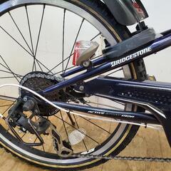 B457 子供自転車★BRIDGESTONE★クロスファイヤー★22インチ★7段変速