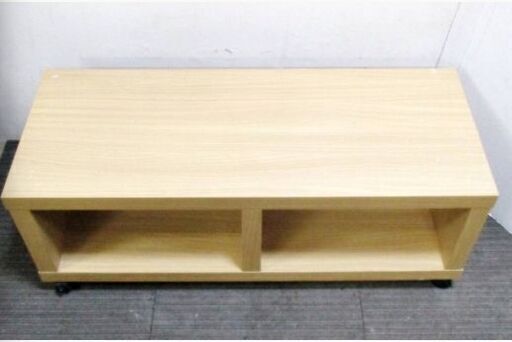 コーナン　テレビ台　キューブラック1×2　KIT18-0679　H39×W100×D39㎝　キャスター付き　オーディオラック　ローボード　オープン収納