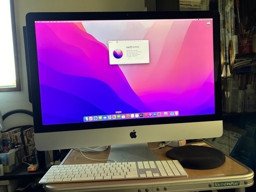 TM用HDD付けます！　初期化済　iMac2017 27インチ　Core i5/Retina5K/1TB/16GB