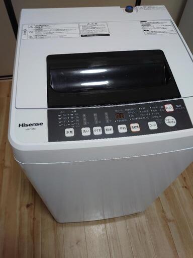 Hisense 2020年製 5.5kg  HW-T55C 洗濯槽分解洗浄済 30日間保証 \n福岡市春日市配送料 1000円