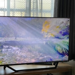 今だけ30,000円に値下げ　9/13 22時に瀬谷で　新品相当　4Kチューナー内臓43インチ液晶テレビ　Hisense 43U7F