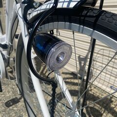 【新品★未使用】　ママチャリ　オートライト　 26インチ　シマノ製6段変速 ホワイト