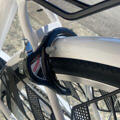 【新品★未使用】　ママチャリ　オートライト　 26インチ　シマノ製6段変速 ホワイト