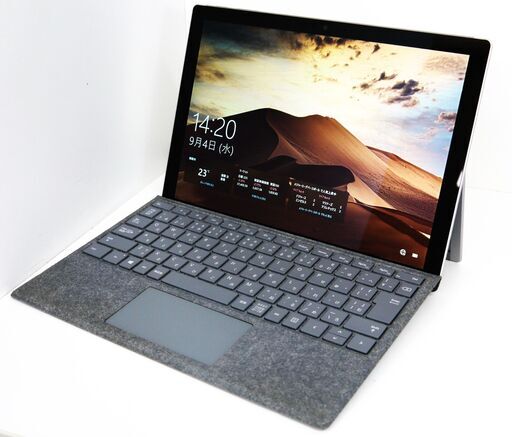 【Microsoft SurfacePro】12.3型2in1タブレットPC タッチ操作OK Corei5 + SSD + 外せるキーボード【メンテナンス済み】（11272353）