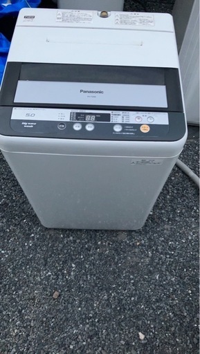 ⭕️配達と設置無料です⭕️Panasonic5キロ送風乾燥機能付き洗濯機です⭕️