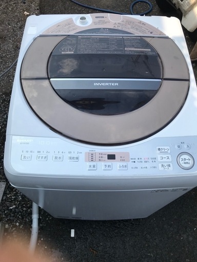 SHARP製　2019年式　10キロ　風乾燥付き\n