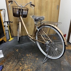 新車 ブリヂストン アルミーユ 26インチ アルミフレー(軽量モデル) LED