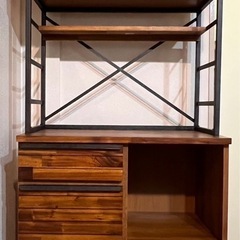 受け渡し決定》unico SWELLA キッチンボード 食器棚