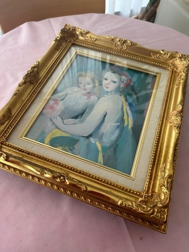 F3 Marie Laurencin フランス女性画家 二人の若い女友だち Marie