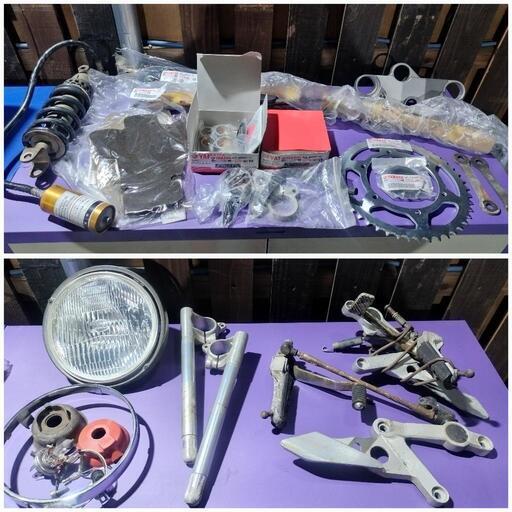 ご成約】※全国陸送手配可能※ ヤマハ R1-Z 1型 白 始動動画