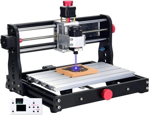 【値下げ可】CNC 3018 Pro  5.5wレーザーモジュール 彫刻機