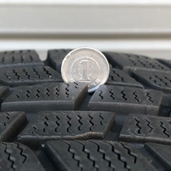 No.90スタッドレス215/45/17 5H PCD100 アルミ付4本セット