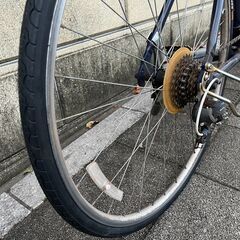 クロスバイク WEEKEND BIKES 700×28C ネイビー 510mm