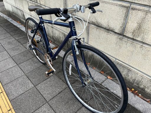 クロスバイク WEEKEND BIKES 700×28C ネイビー 510mm