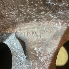 ホイール16in10J-25 PCD150/5h 1本　ランクル100 タンドラ等