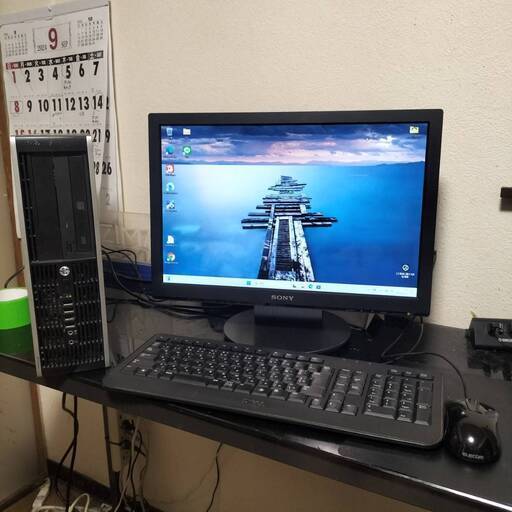 スリムタイプデスクトップPC★Win11.Core i5　SSD化済みでこのお値段！