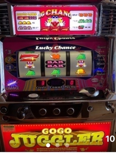 ⭐️早めに取りに来れる方値下げアリ⭐️スロット実機　GOGO JUGGLER